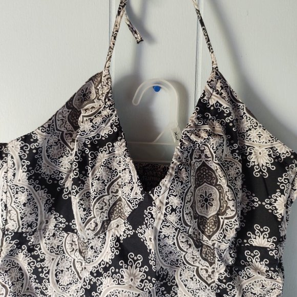 H&M Paisley Halter neck Mini Dress - Picture 4 of 8